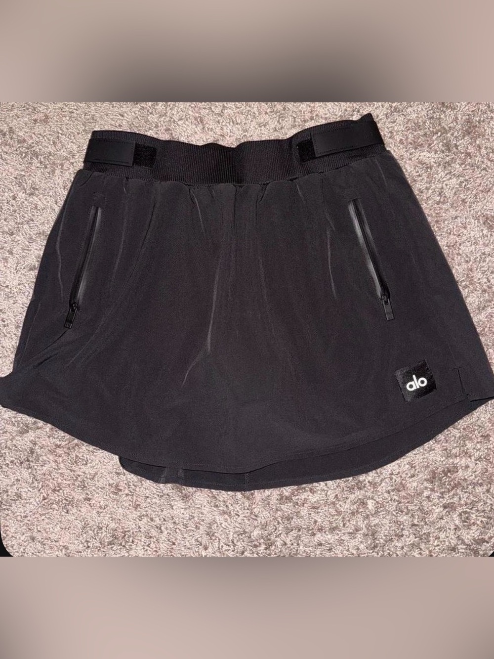 Alo High waisted Elevation fleece lined skirt
